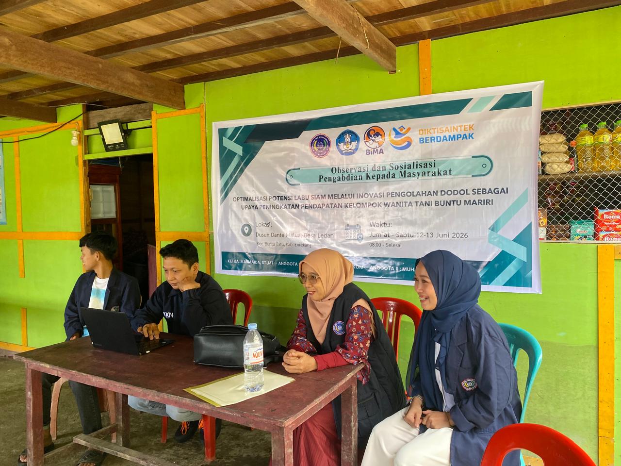 Sosialisasi Inovasi Pengolahan Dodol Labu Siam